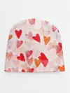 Детская шапка / Ванильные сердечки