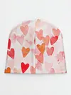 Детская шапка / Ванильные сердечки