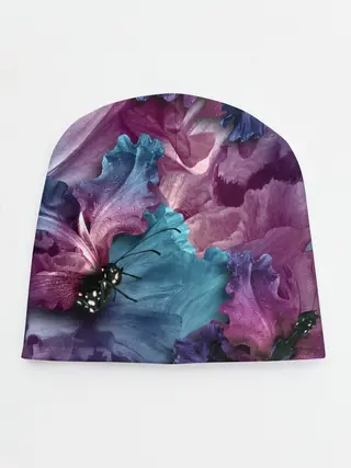 Детская шапка / Цветы