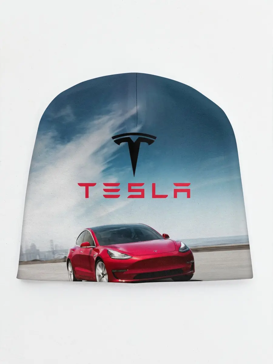 Детская шапка / Tesla Model 3