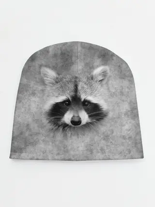 Детская шапка / Енот