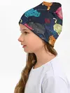 Детская шапка / Космические котики