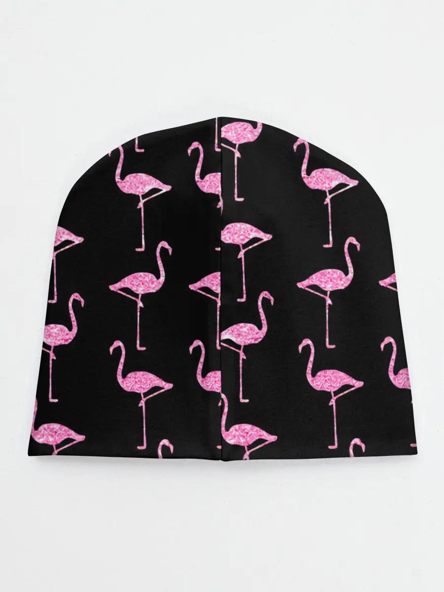 Детская шапка / Фламинго | Чёрная