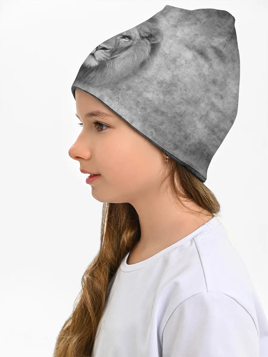 Детская шапка / Лев