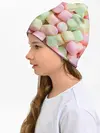 Детская шапка / маршмэлов зефирки нежные
