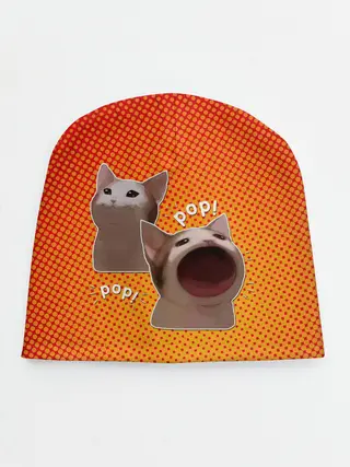 Детская шапка / Cat Pop