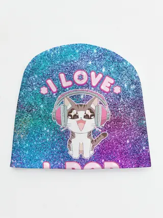 Детская шапка / I Love Cat Pop