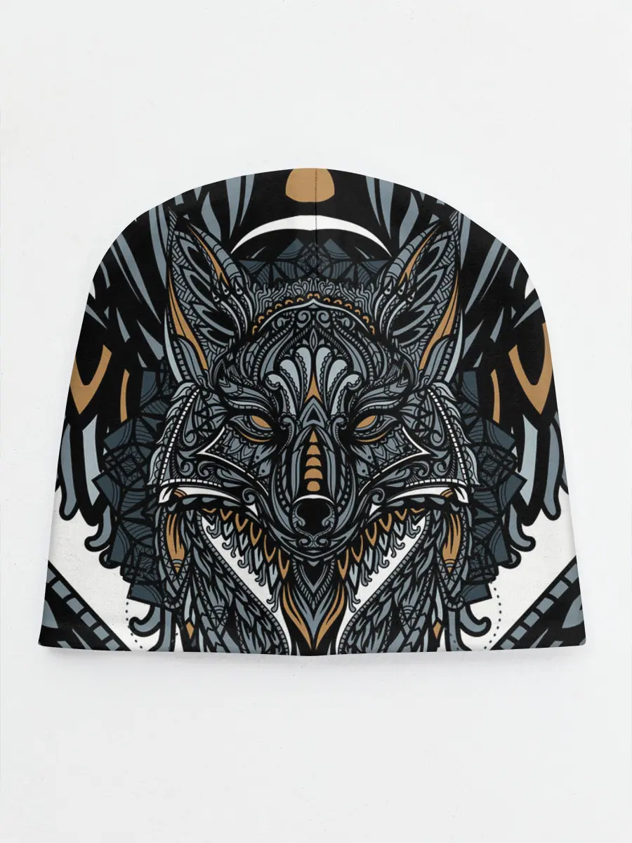 Детская шапка / Рисунок лиса