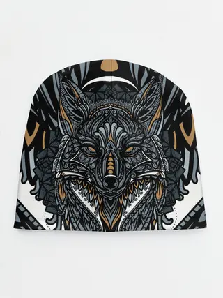 Детская шапка / Рисунок лиса