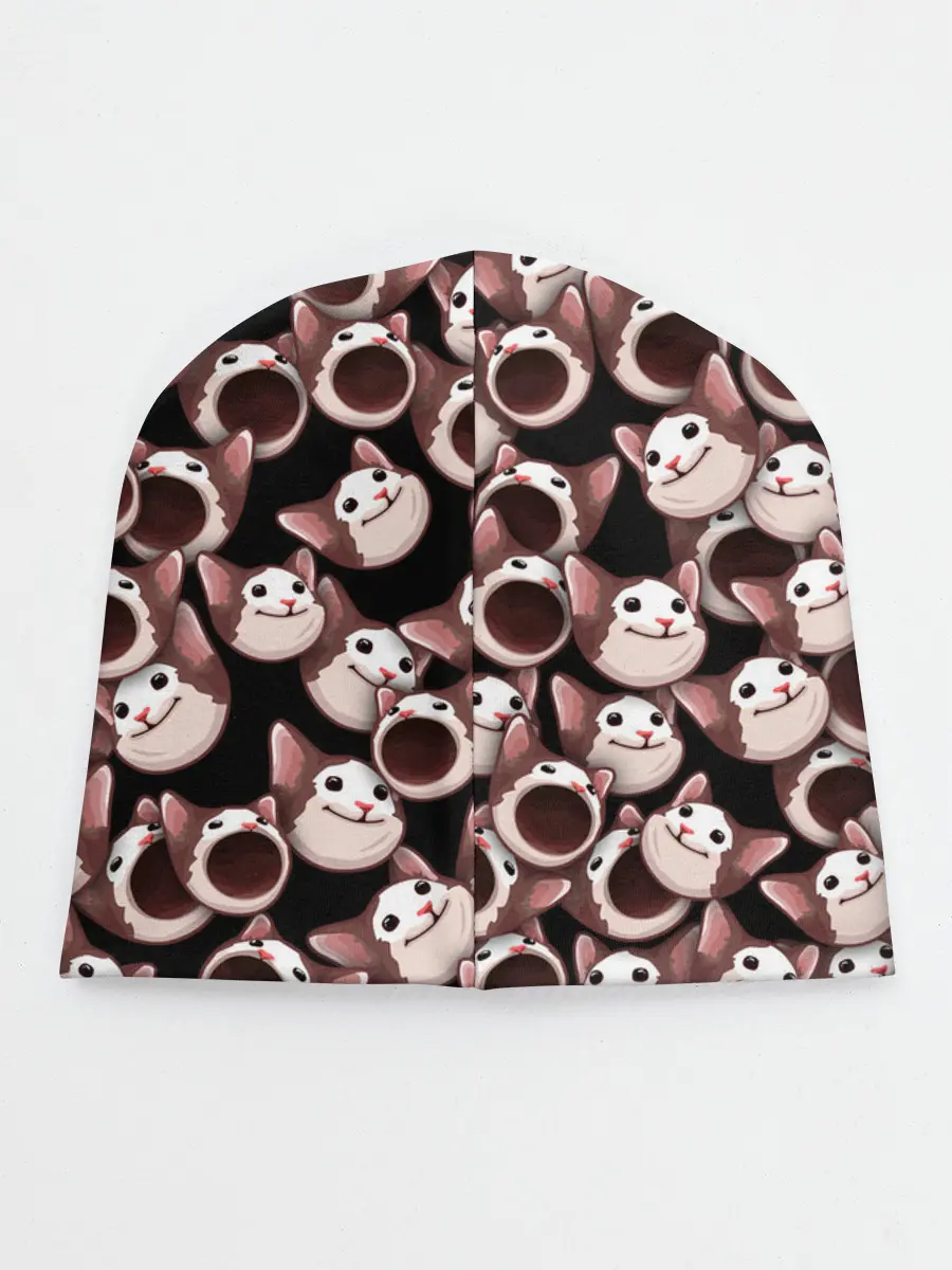 Детская шапка / Popping cats
