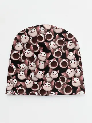 Детская шапка / Popping cats