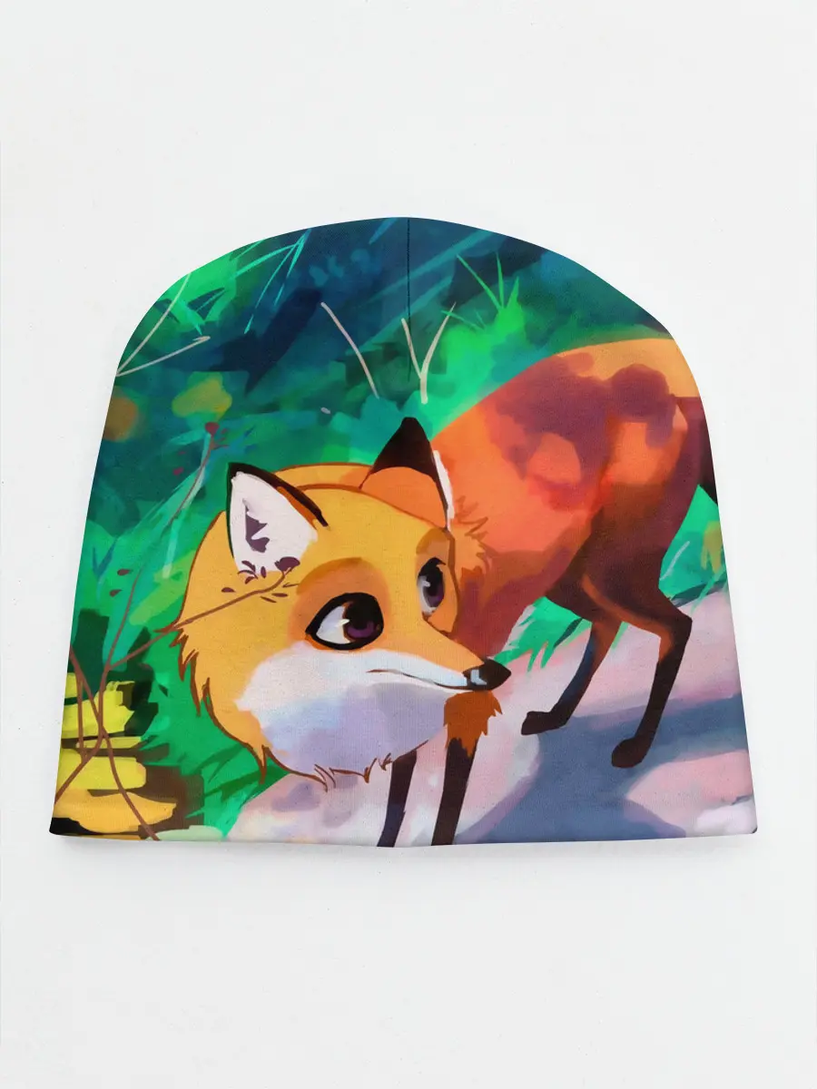 Детская шапка / Лисичка