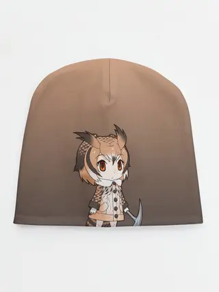 Детская шапка / девочка сова с топром