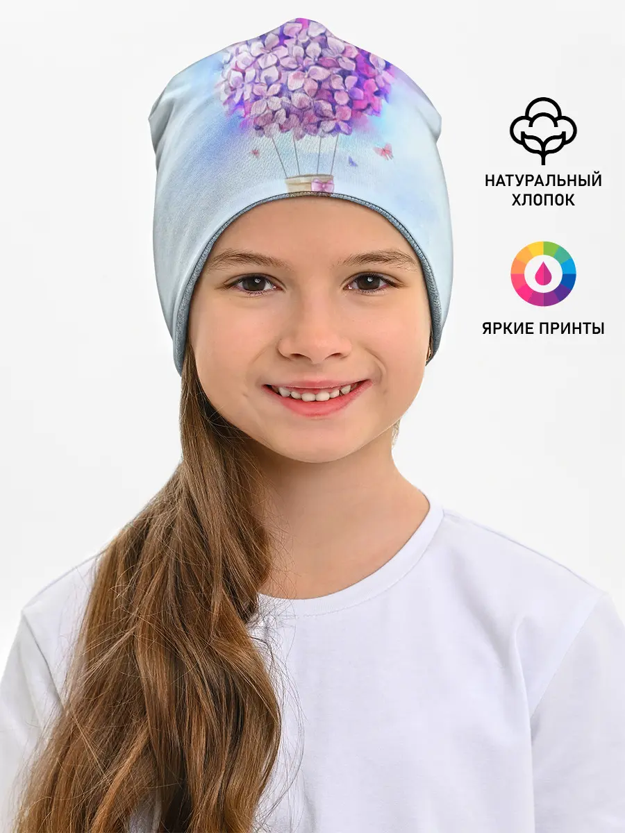 Детская шапка / Air flowers