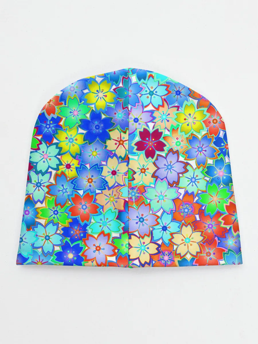 Детская шапка / Цветы весны