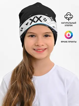 Детская шапка / Printstream | Поток информации