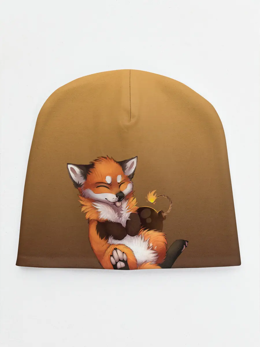 Детская шапка / Взрывной характер милого лиса