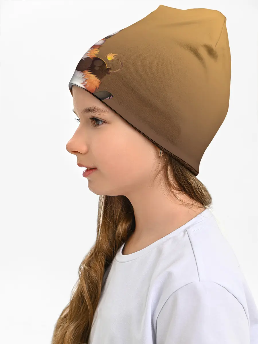 Детская шапка / Взрывной характер милого лиса