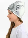 Детская шапка / Серая абстракция