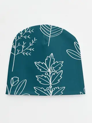 Детская шапка / Цветы