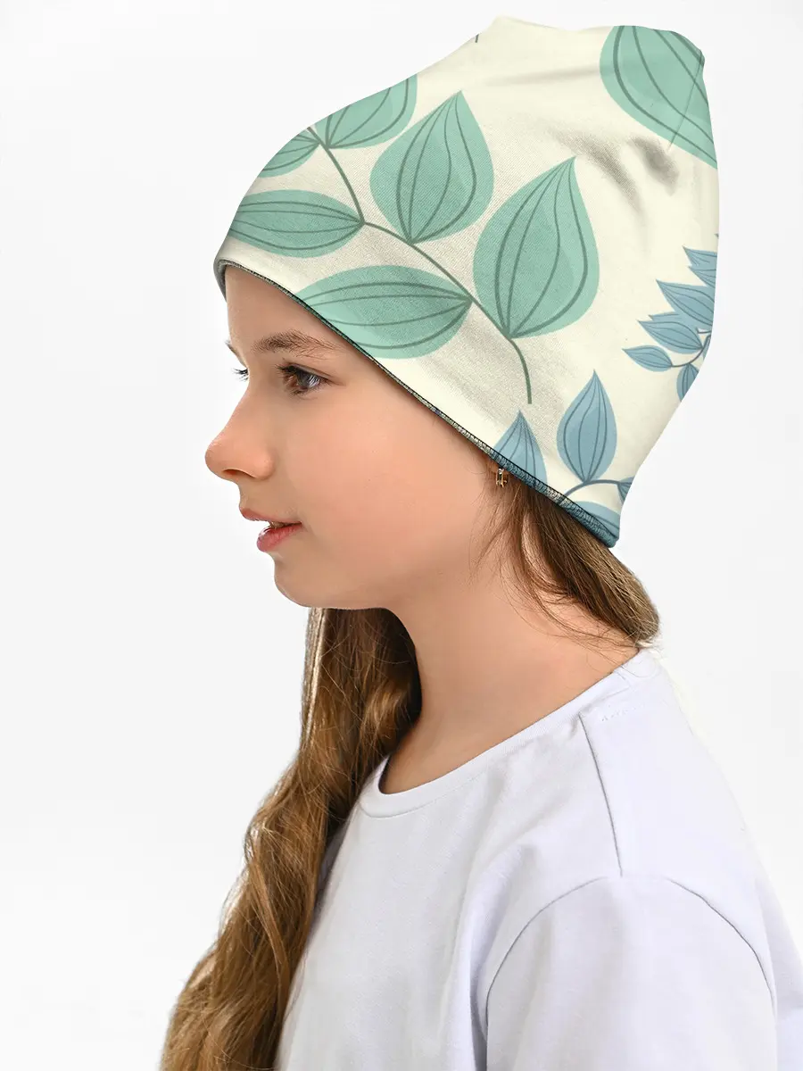 Детская шапка / Цветы