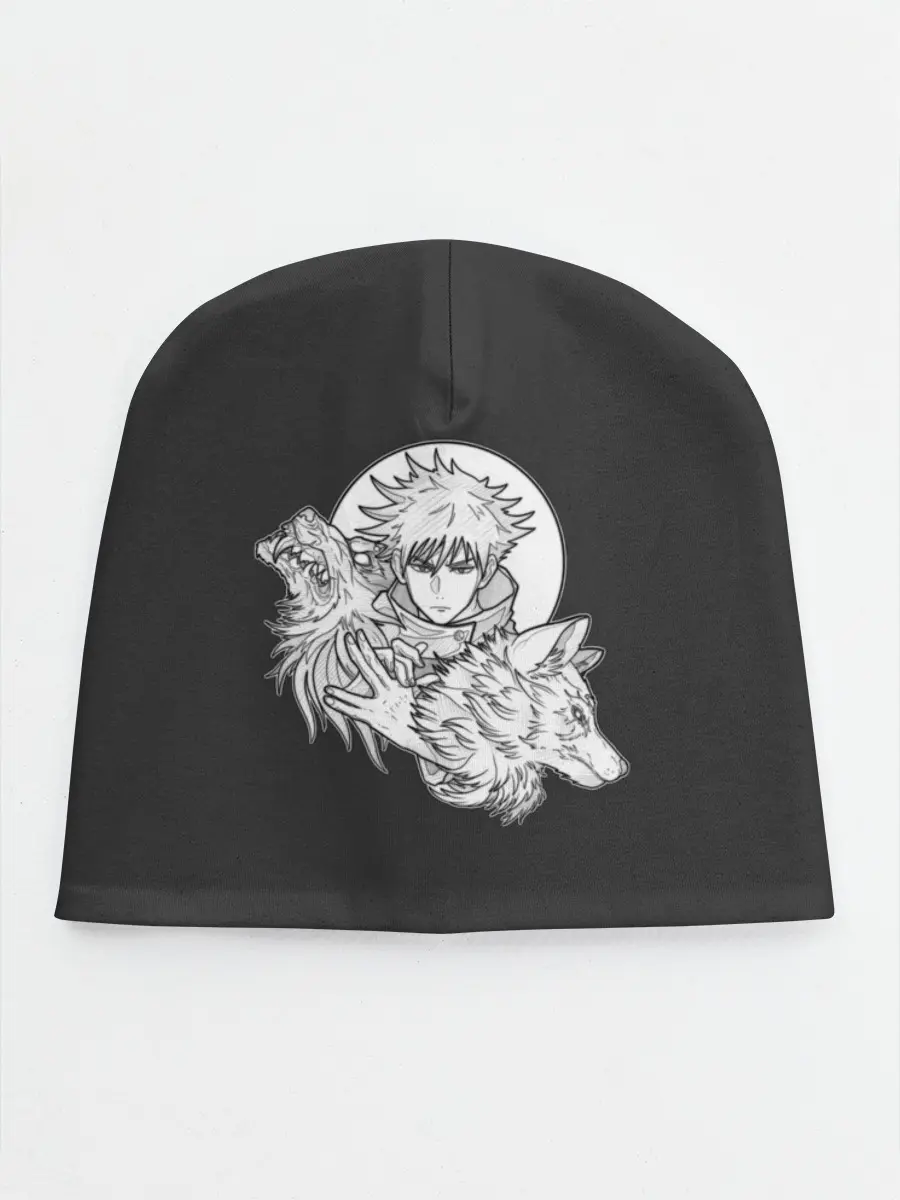 Детская шапка / Megumi с волком