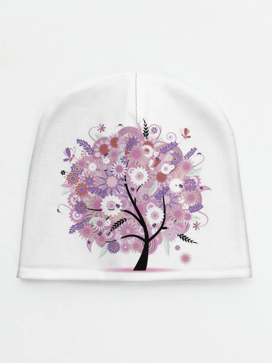 Детская шапка / Цветочное Дерево