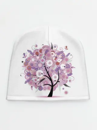 Детская шапка / Цветочное Дерево