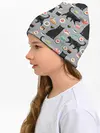 Детская шапка / Котики и Суши