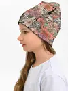 Детская шапка / Ленивец & Цветочки