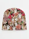 Детская шапка / Корги & Цветы