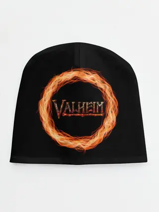 Детская шапка / Valheim - огненный круг