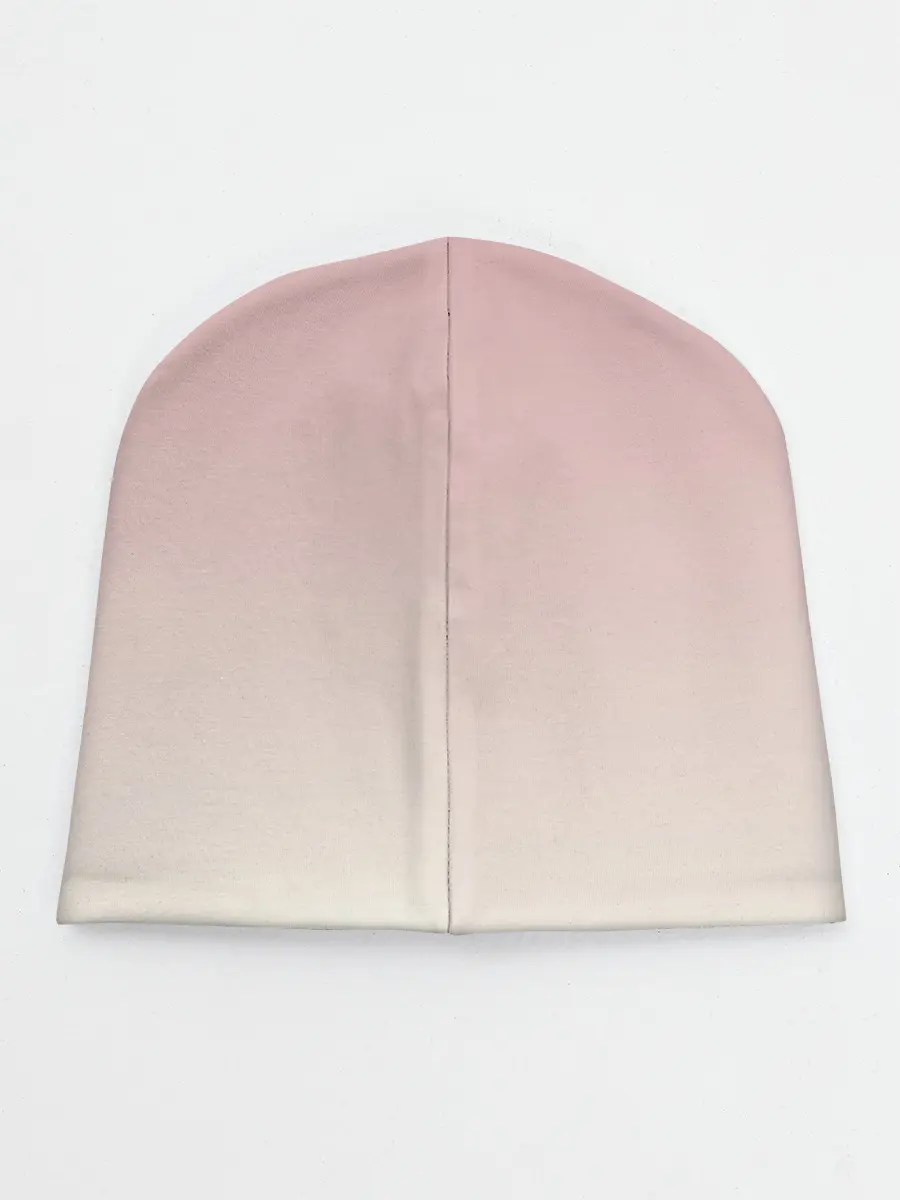 Детская шапка / Птичка в гнезде роза