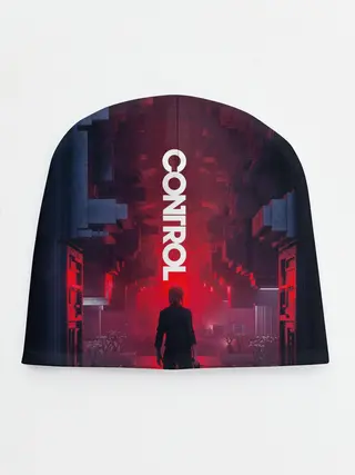 Детская шапка / Control лого над Героиней