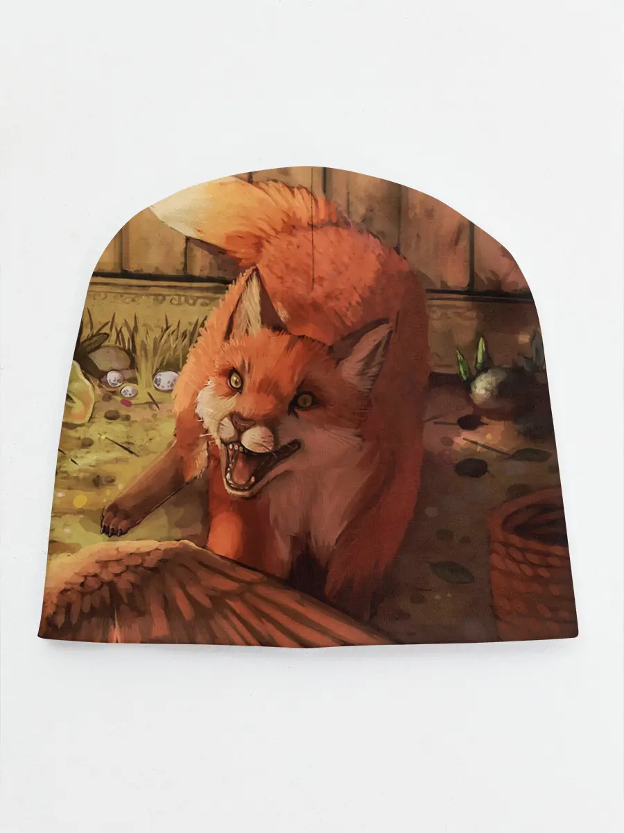 Детская шапка / Хищная лисица