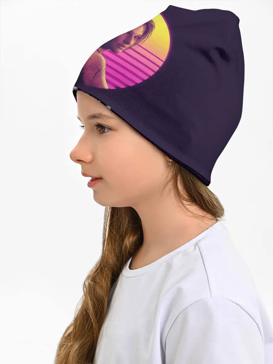 Детская шапка / RE3 | Jill неон