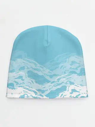 Детская шапка / Волны