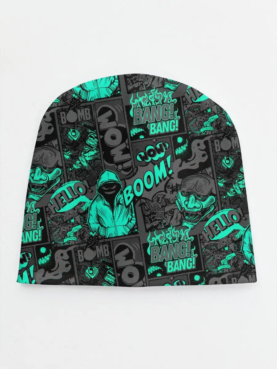 Детская шапка / Comics Style