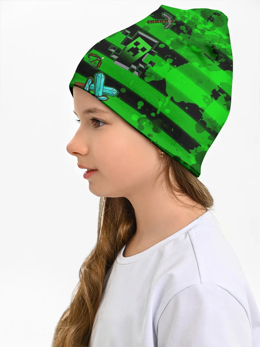 Детская шапка / Minecraft / Майнкрафт