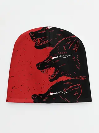 Детская шапка / Evil Wolves