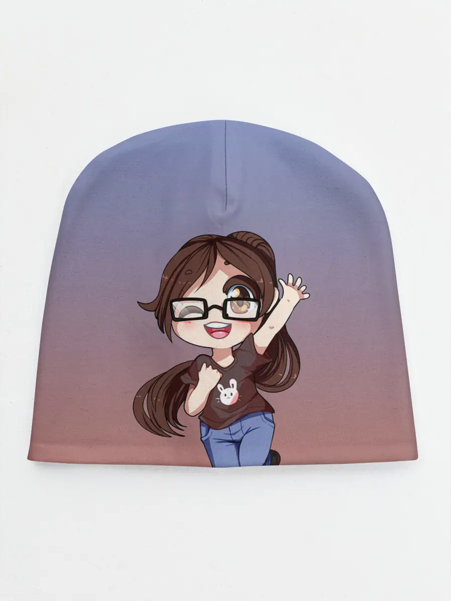 Детская шапка / обычная девочка фрилансер