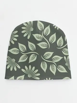 Детская шапка / Цветы