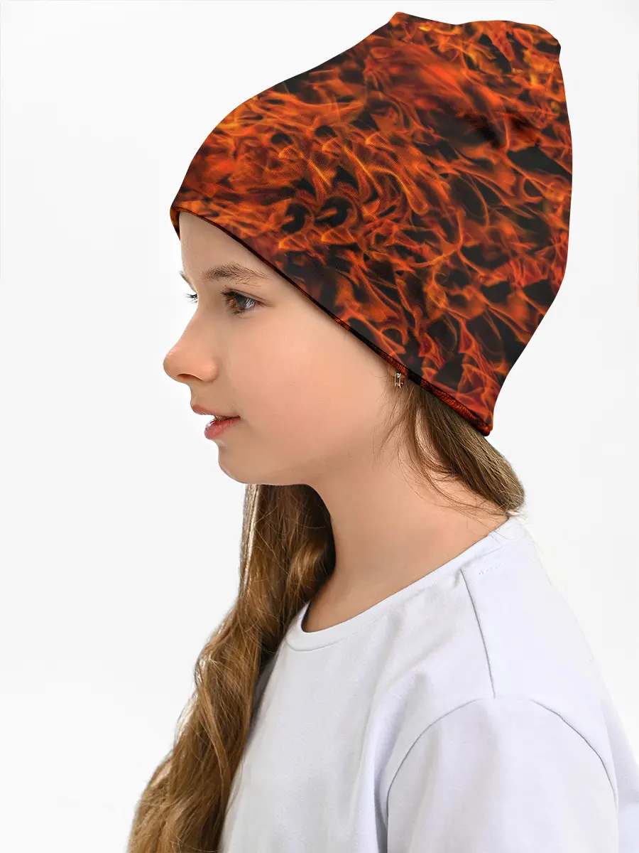 Детская шапка / Пламя