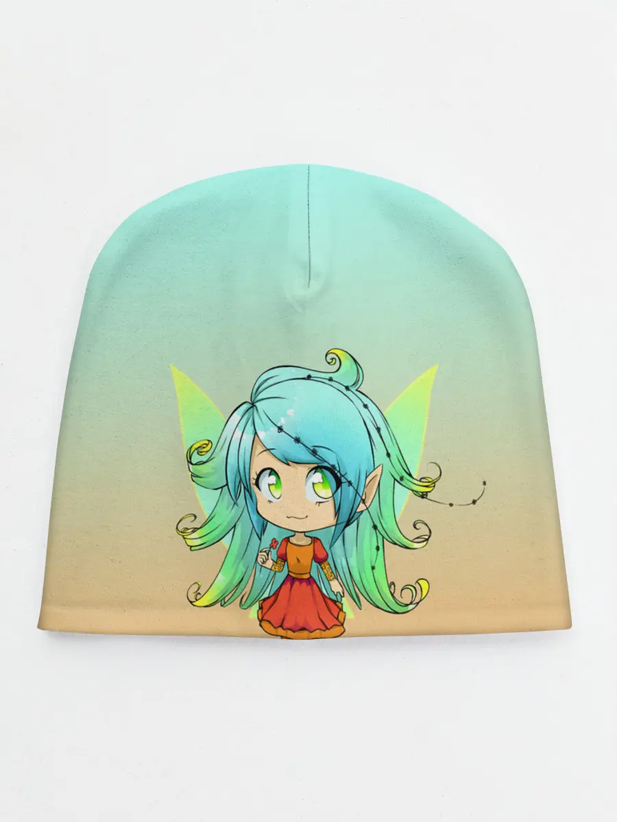 Детская шапка / малышка фея с крылышками