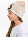 Детская шапка / анимешная девочка с нутэллой