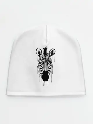Детская шапка / Зебра минимализм