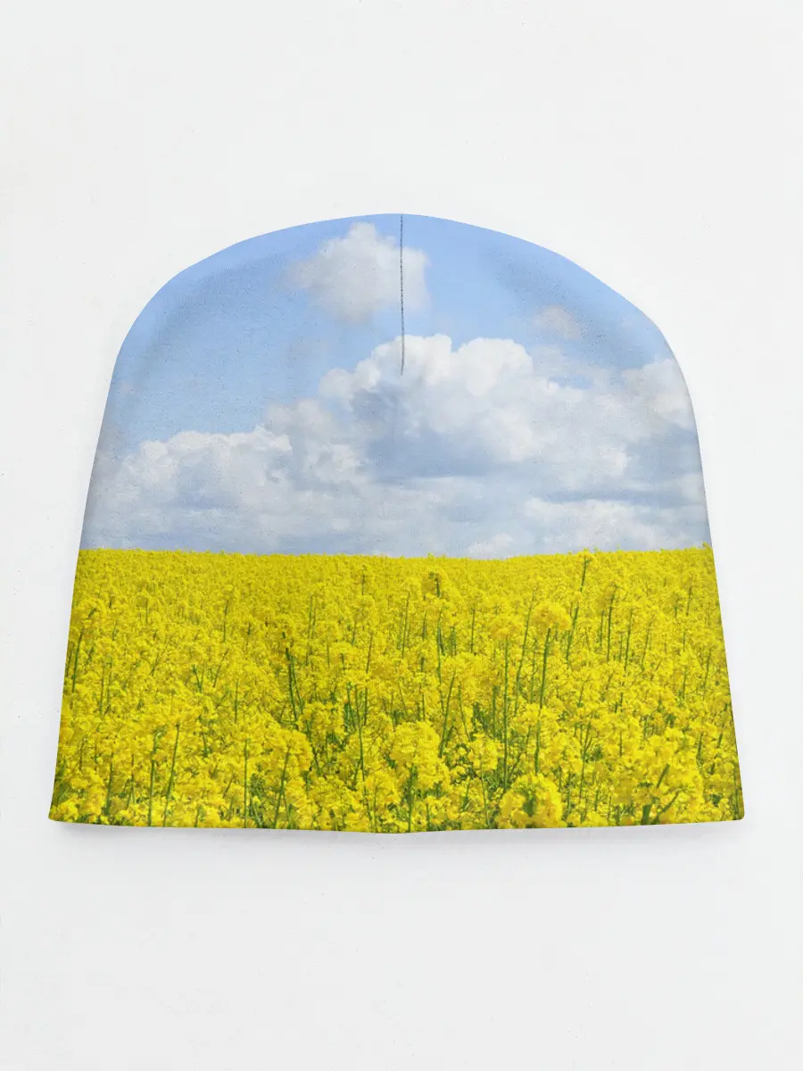 Детская шапка / Желтый цвет весны