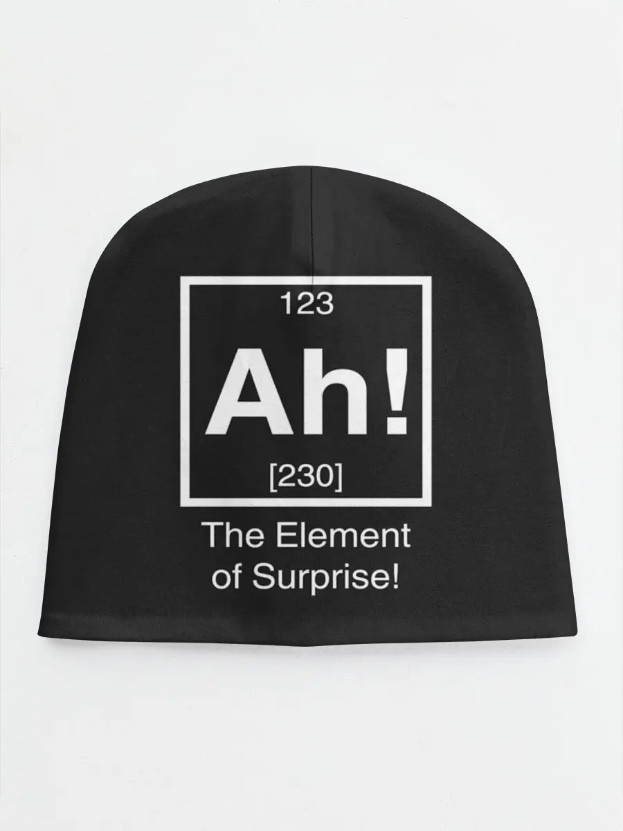 Детская шапка / The Element of Surprise