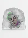 Детская шапка / Билли Айлиш красочная