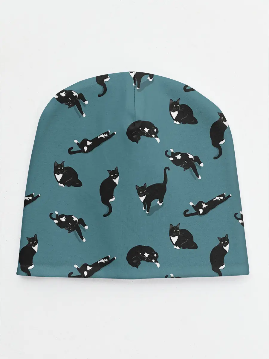 Детская шапка / Коты и кошечки